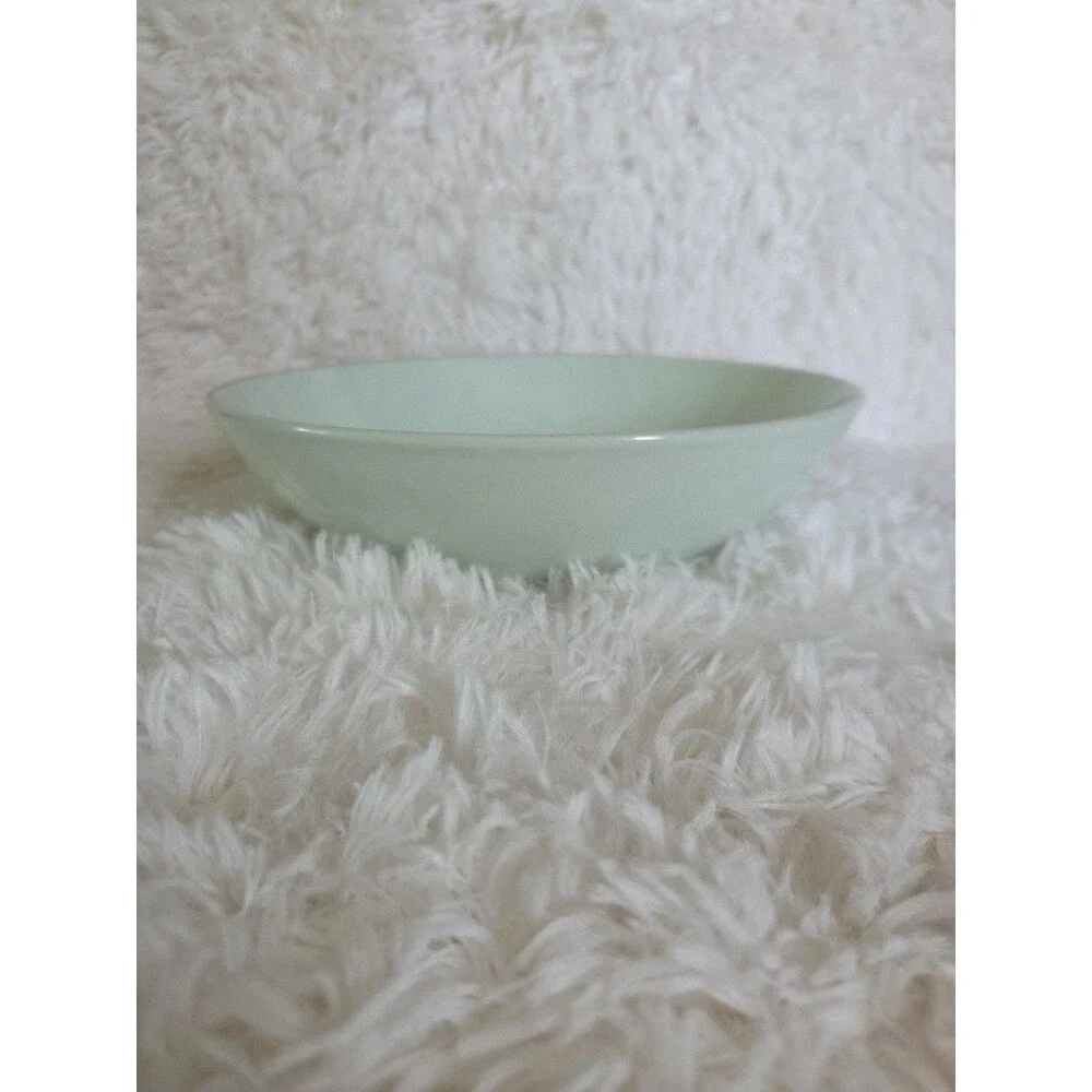Mist  Nobility Permaware  Serving Bowl Green  1950s MCM Atomic Daisies